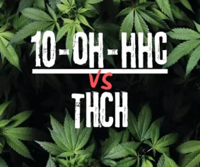 Bilden handlar om 10-OH-HHC och THCH